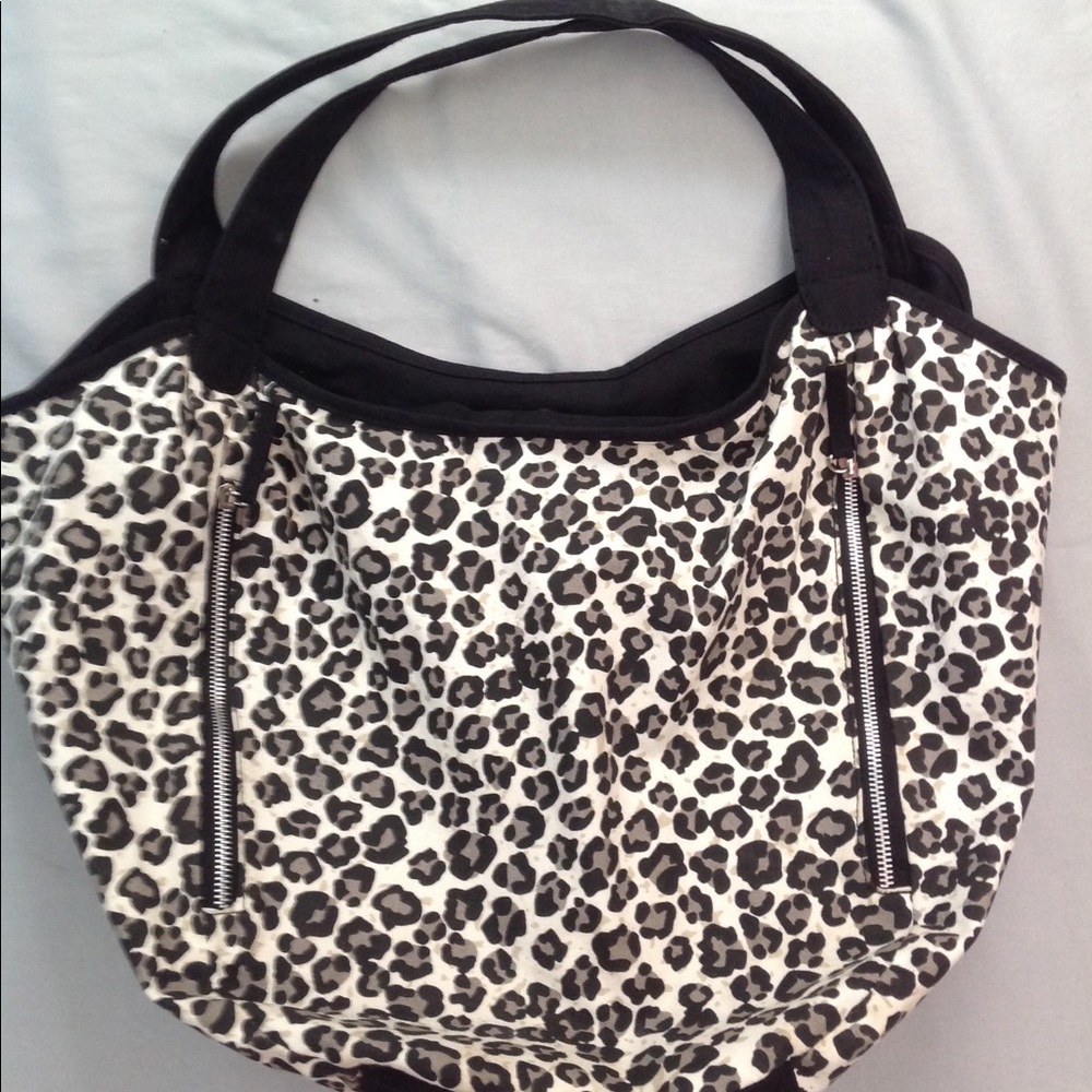 Cheetah print bag